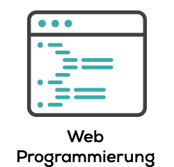 Symbol für Webprogrammierung